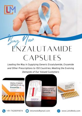 When you buy Enzamide capsules from LetsMeds, you can choose from a range of generic Enzalutamide brands, including Bdenza, Azel, and Enzamide, among others. These medications are sourced from reputable Indian pharmaceutical manufacturers, guaranteeing quality and efficacy. Whether you need Enzalutamide for personal use or for distribution in your pharmacy, LetsMeds has you covered with cost-effective options.